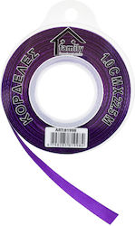 Cosmofan Satin Panglică Monocromie Violet 22.5m...