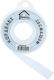 Cosmofan Satin,σατεν Band Monochrom Blau 22.5me...