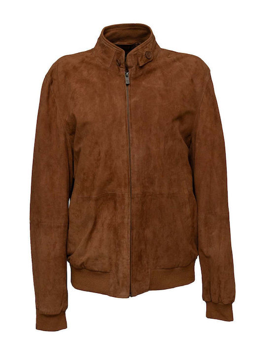 Guy Laroche Men's Winter Leather Jacket Taba