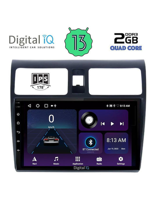 Digital IQ Sistem Audio Auto pentru Suzuki Rapid 2005-2011 (Bluetooth/USB/WiFi/GPS/Apple-Carplay/Android-Auto) cu Ecran Tactil 10"