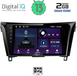 Digital IQ Car-Audiosystem für Nissan Qashqai 2014-2021 (Bluetooth/USB/AUX/WiFi/GPS/Android-Auto) mit Touchscreen 10"