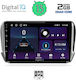 Digital IQ Ηχοσύστημα Αυτοκινήτου για Peugeot 2008 / 208 2012-2021 (Bluetooth/USB/AUX/WiFi/GPS/Android-Auto) με Οθόνη Αφής 10"