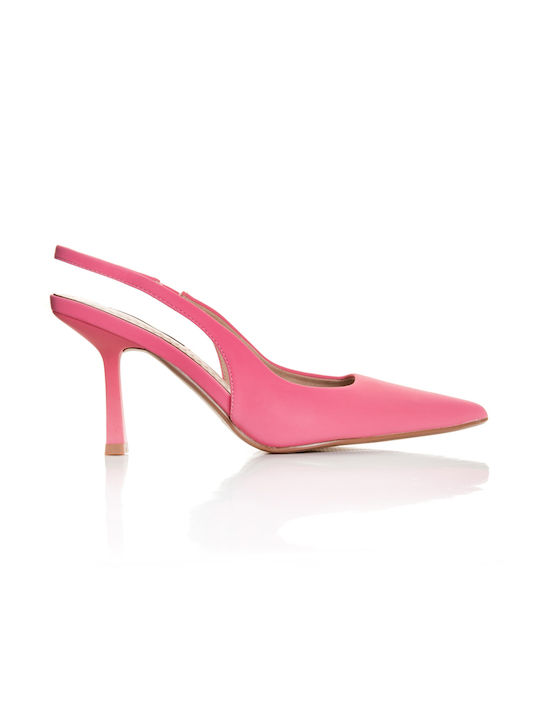 Shoe Art Patent Leather Pink Heels
