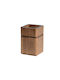Marva Tabletop Cup Holder Wooden Brown