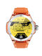 Microwear TK20 Smartwatch mit Pulsmesser (Orange)