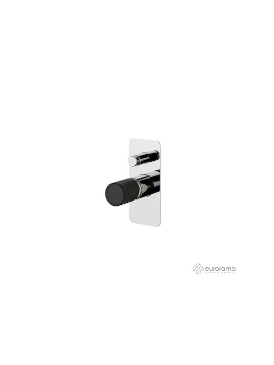 Eurorama Oso Built-In with 2 Exits Silver