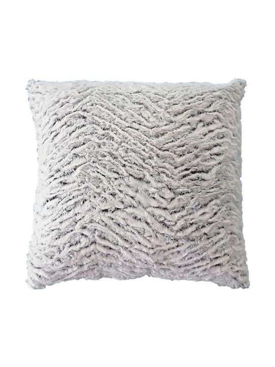 Fylliana Sofa Cushion 23805 From Furry Beige-Brown 60x60cm