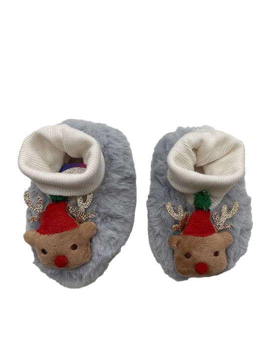 Topaki Rutschfeste Kinder Söckchen Grey