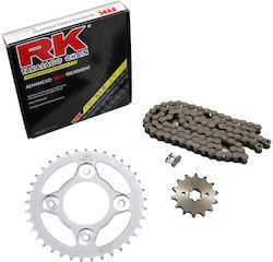 RK Chain & Sprocket Kit for Honda ANF 125 Innova