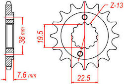 RK Front Sprocket