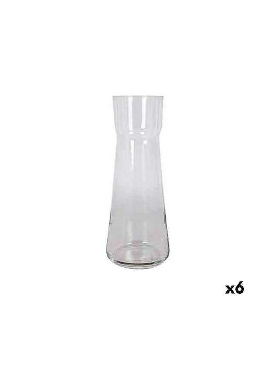 Decorative Vase Glass 9.5x25x25cm 1pcs