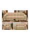 No 17 Überwürfe Set 3 Stück Chenille Beiges