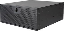 Silverstone SST-RM44 Midi-Turm Computergehäuse Schwarz