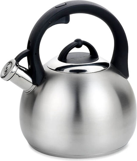 Maestro Τσαγιέρα Ανοξείδωτη Ασημί 3000ml