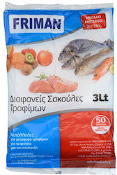 Friman Small Food Storage Bags 39cm 50 Pieces