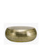 Round Coffee Table Gold L30xW80cm