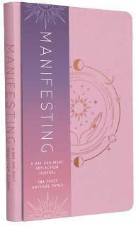 Insight Editions Manifesting: A Day And Night Reflection Journal Σημειωματάριο 92 Φύλλων Ριγέ
