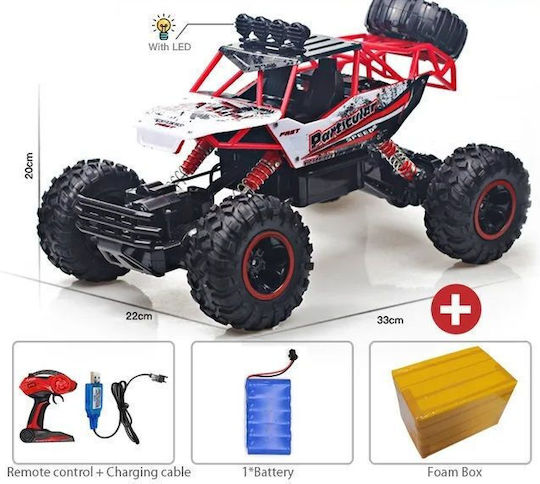 Jiahua Τηλεκατευθυνόμενο Αυτοκίνητο Stunt 4WD Κόκκινο