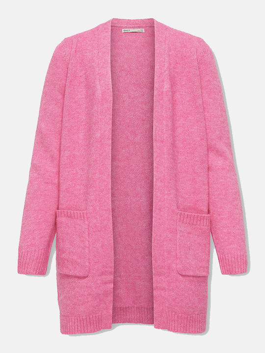 Kids Only Cardigan pentru copii Tricotat Carmine Rose Melange Pink