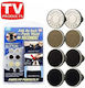 Black Sewing Button 8pcs