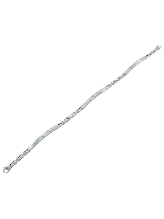 Bracelet made of White Gold 14K