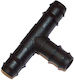 Vtools VT30416 Т-образна тръба за свързване 16мм 15pcs Черен