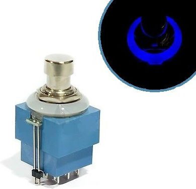 On-Off switch with Lighting Blue 1pcs