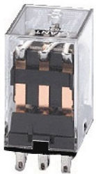 Dc Βιομηχανικό Ρελέ Λυχνίας 24V 3τμχ MY3 24V DC
