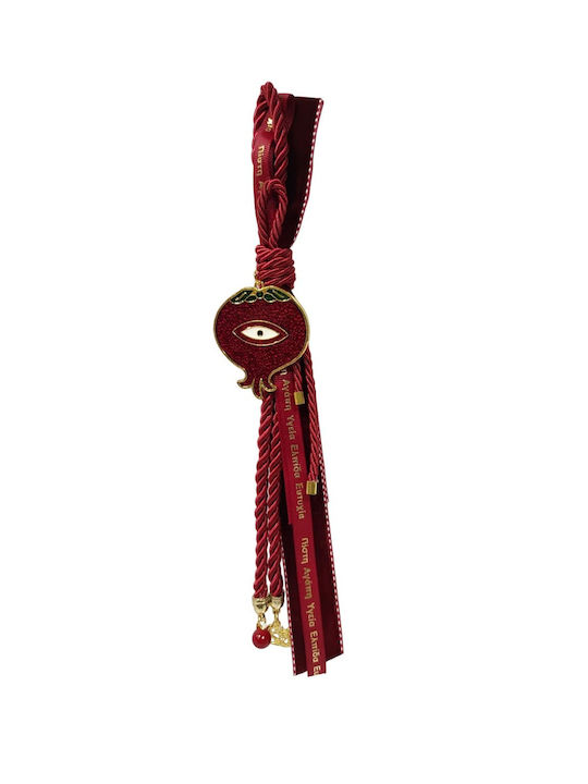 Hanging Lucky Charm Pomegranate Red 2024 1pcs