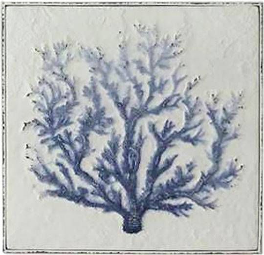 Atmosphera Decorative Space Coral made of Metallic 45cm 1pcs