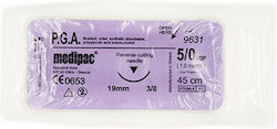 Medipac Dissolvable Surgical Sutures Length 45cm with Needle 12mm