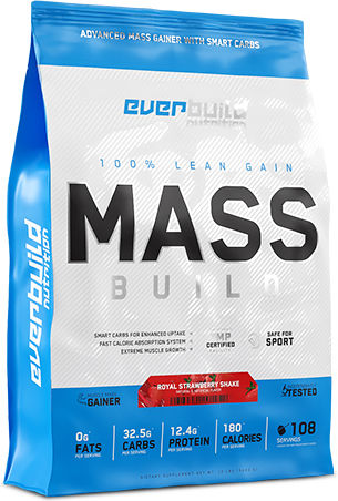 Mass Build с Креатин & Вкус Фъстъчено масло с шоколад 5.4kg