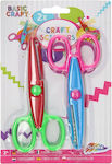 Sunday Scissors for Crafts with Metallic Blade 2pcs