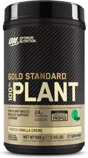Optimum Nutrition Gold Standard 100% Whey Gluten Free & Lactose Free with French Vanilla Flavor 684g