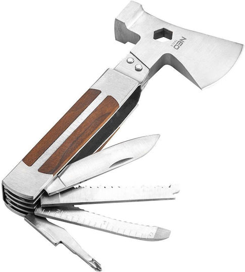 Neo Tools 11-in-1 Multitool Braun mit Scheide