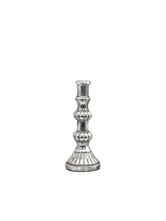 Plastona Candle Holder in Silver Color 1pcs