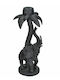 Atmosphera Candle Holder in Black Color 20cm 1pcs