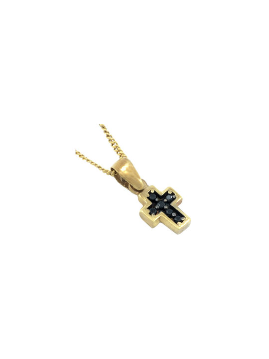 Women's Gold Cross 14K with Chain