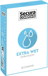 Secura Extra Wet Condoms 48pcs