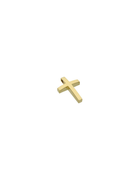 Dimiourgiko Vildiridis Herren Gold Kreuz 14K