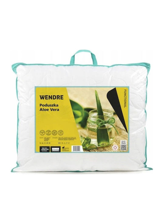 Wendre Aloe Vera Μαξιλάρι Ύπνου Σιλικόνης 50x70cm
