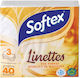 Softex Șervețel Albă 33x33cm. 40buc