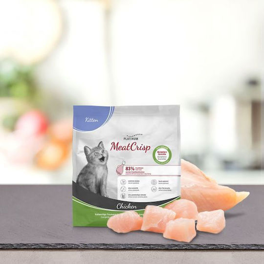 Platinum Pet Food & Care MeatCrisp Kitten Dry Food Gluten-Free for Young Cats with Chicken 0.4kg