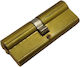 Lince Zylinderschloss Sicherheits 80mm (40-40) Gold