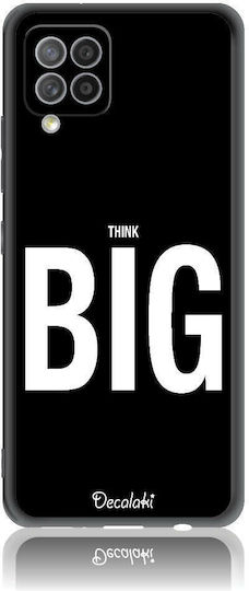 5g Think Big Back Cover Tempered Glass / Σιλικόνης Πολύχρωμο (Galaxy A42)