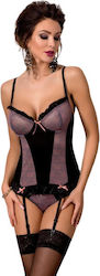 Casmir Lingerie Sexy Κορσές Μαύρος