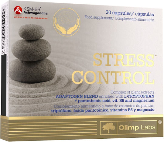 Olimp Sport Nutrition Stress Control Συμπλήρωμα για το Άγχος 30 κάψουλες ''''