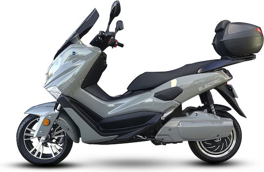 E-Fun Tiger Nardo 117Ah Electric Scooter with Top Speed 108km/h Autonomy 250km Gray Color
