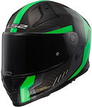 LS2 FF811 Vector II Carbon Grid Full Face Helme...