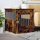vidaXL Dog House Outdoor Brown 64.5x80x71cm